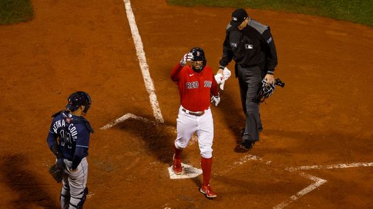 BSJ Game Report: Red Sox 6, Rays 0 (5) - Bogaerts hits grand slam  taken at Fenway Park  (Red Sox)